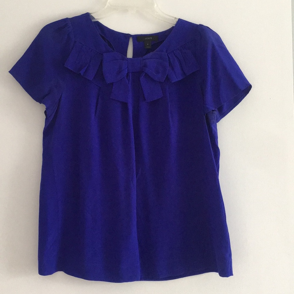 JCrew silk blouse. Size 8.